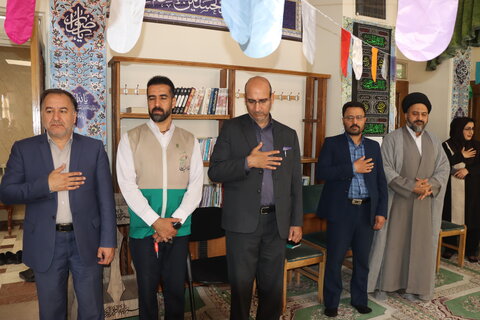 گزارش تصویری ا  آیین پرچم‌گردانی و گرامیداشت میلاد امام رضا (ع)