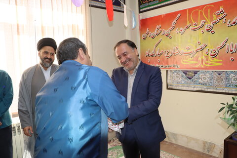 گزارش تصویری ا  آیین پرچم‌گردانی و گرامیداشت میلاد امام رضا (ع)