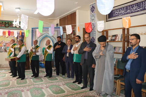 گزارش تصویری ا  آیین پرچم‌گردانی و گرامیداشت میلاد امام رضا (ع)