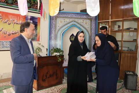 گزارش تصویری ا  آیین پرچم‌گردانی و گرامیداشت میلاد امام رضا (ع)