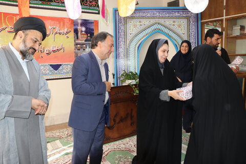 گزارش تصویری ا  آیین پرچم‌گردانی و گرامیداشت میلاد امام رضا (ع)