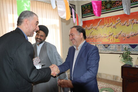 گزارش تصویری ا  آیین پرچم‌گردانی و گرامیداشت میلاد امام رضا (ع)