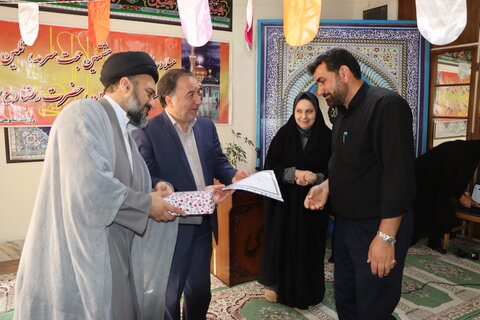 گزارش تصویری ا  آیین پرچم‌گردانی و گرامیداشت میلاد امام رضا (ع)