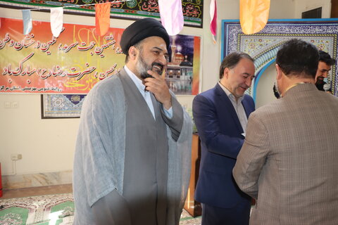 گزارش تصویری ا  آیین پرچم‌گردانی و گرامیداشت میلاد امام رضا (ع)