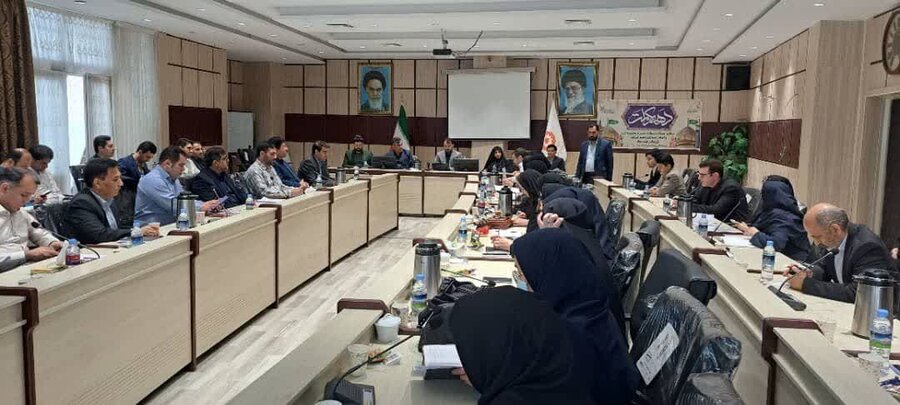 جلسه شورای مدیران بهزیستی گلستان با حضور مسئولان کشوری برگزار شد  