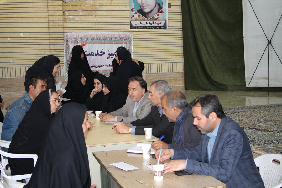 سفر یک‌روزه مدیرکل بهزیستی استان مرکزی و اعضای شورای معاونین به شهرستان زندیه