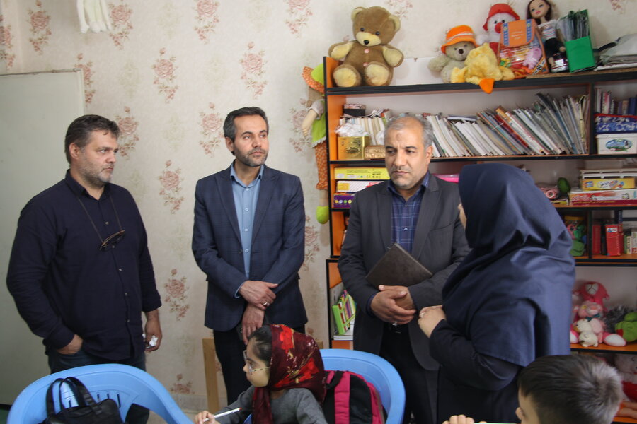 سفر یک‌روزه مدیرکل بهزیستی استان مرکزی و اعضای شورای معاونین به شهرستان زندیه