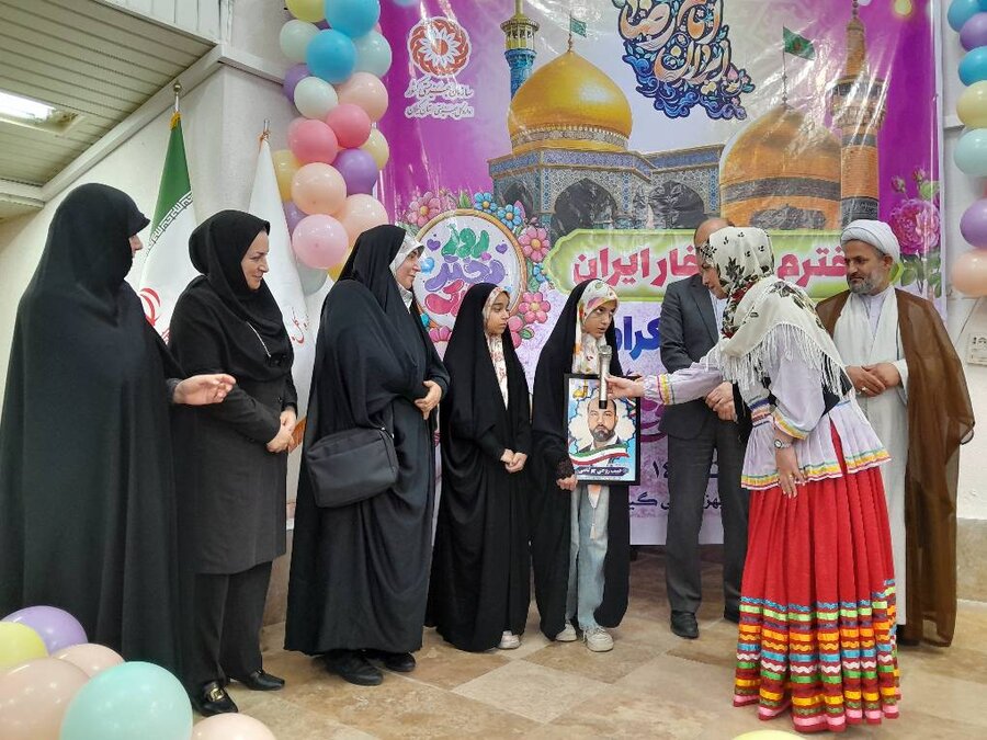 جشن دهه کرامت و روز دختر بهزیستی گیلان