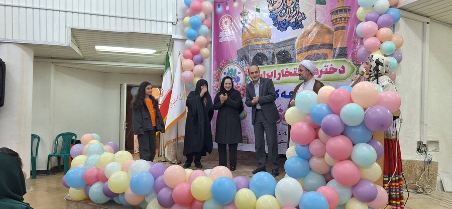 جشن دهه کرامت و روز دختر بهزیستی گیلان