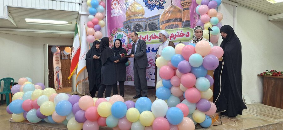 جشن دهه کرامت و روز دختر بهزیستی گیلان