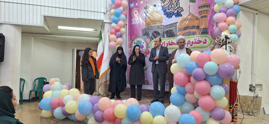 جشن دهه کرامت و روز دختر بهزیستی گیلان