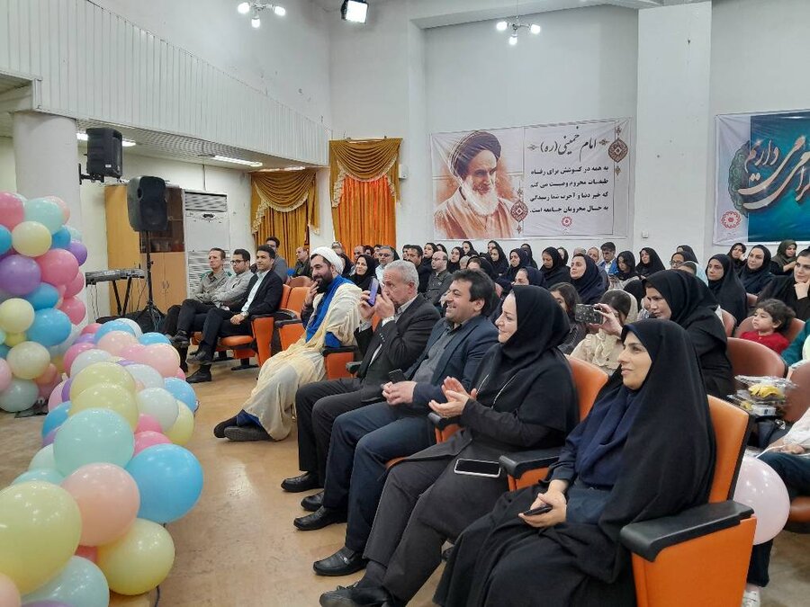 جشن دهه کرامت و روز دختر بهزیستی گیلان