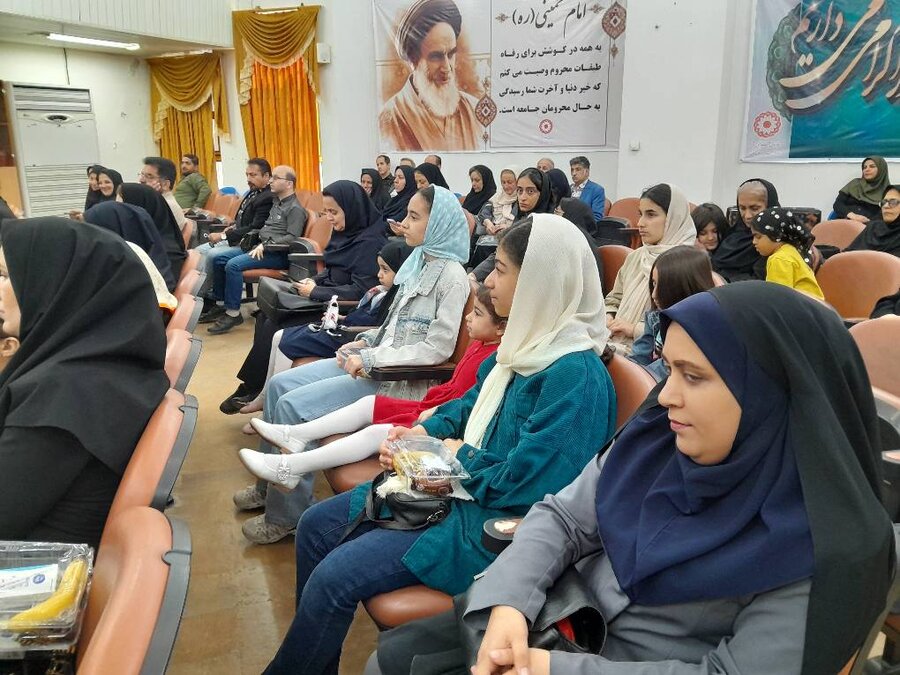 جشن دهه کرامت و روز دختر بهزیستی گیلان