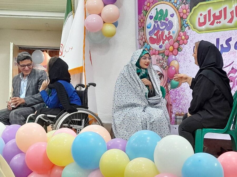 جشن دهه کرامت و روز دختر بهزیستی گیلان