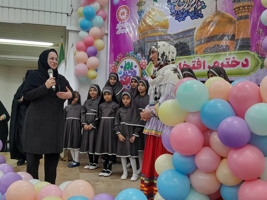 جشن دهه کرامت و روز دختر بهزیستی گیلان