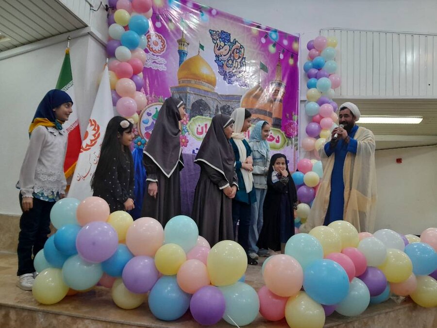 جشن دهه کرامت و روز دختر بهزیستی گیلان