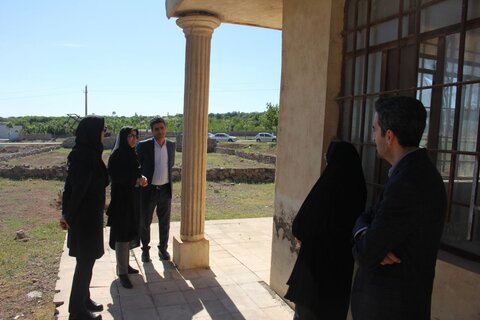 بازدید مدیرکل بهزیستی البرز از زمین اهدایی در فشند با هدف تبدیل آن به مرکز تفریحی و رفاهی