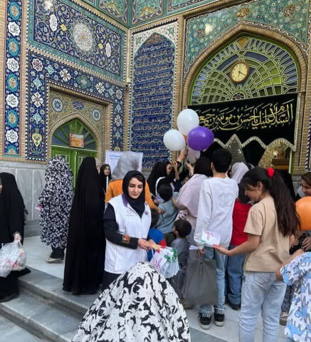 کرج | استقرار اورژانس اجتماعی نجات در صحن مطهر امامزاده حسن (ع)