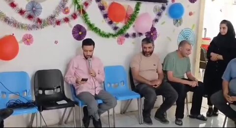 مراسم ولادت امام رضا علیه‌السلام در مرکز توانبخشی و حرفه آموزی "پرتو مهر" برگزار شد