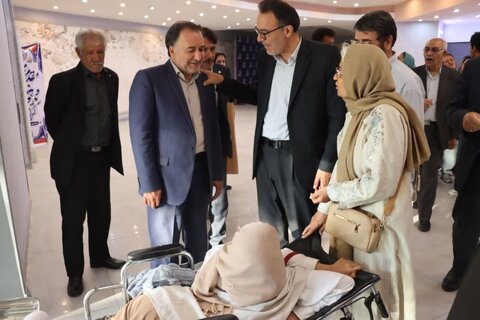 گزارش تصویری /  آیین تجلیل از قهرمانان و نام‌آوران ورزشی افراد دارای معلولیت و بیماران خاص استان مرکزی