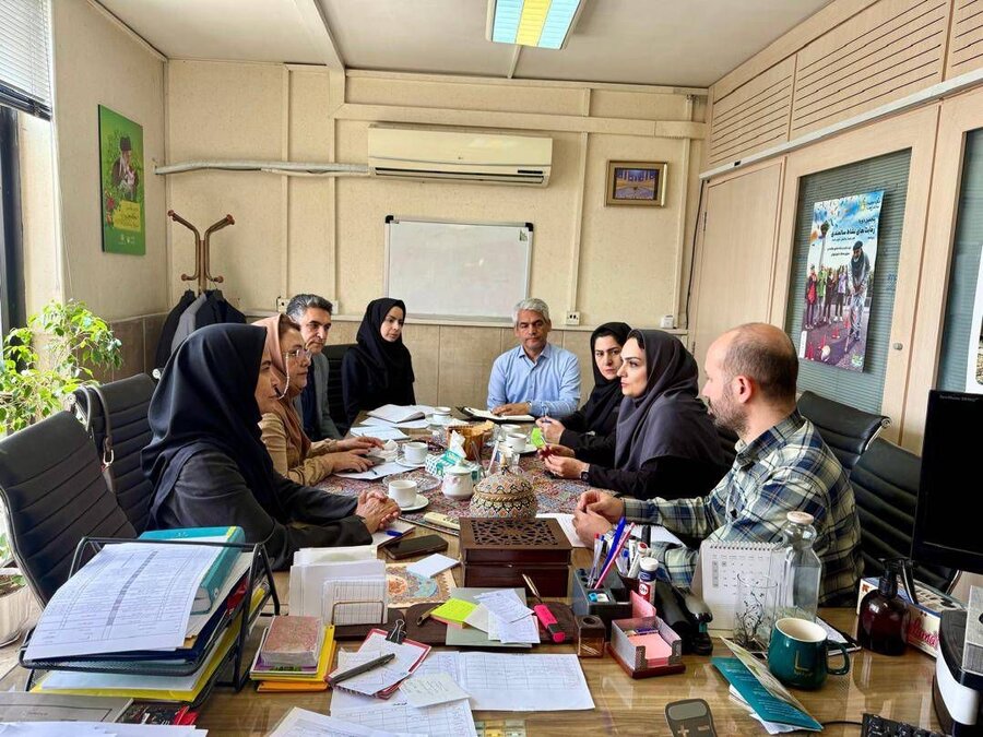 برگزاری جلسه محیط دوستدار سالمند