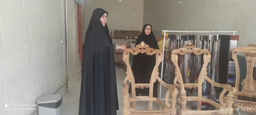 بازدید از طرح های اشتغال زایی مددجویان درچایپاره