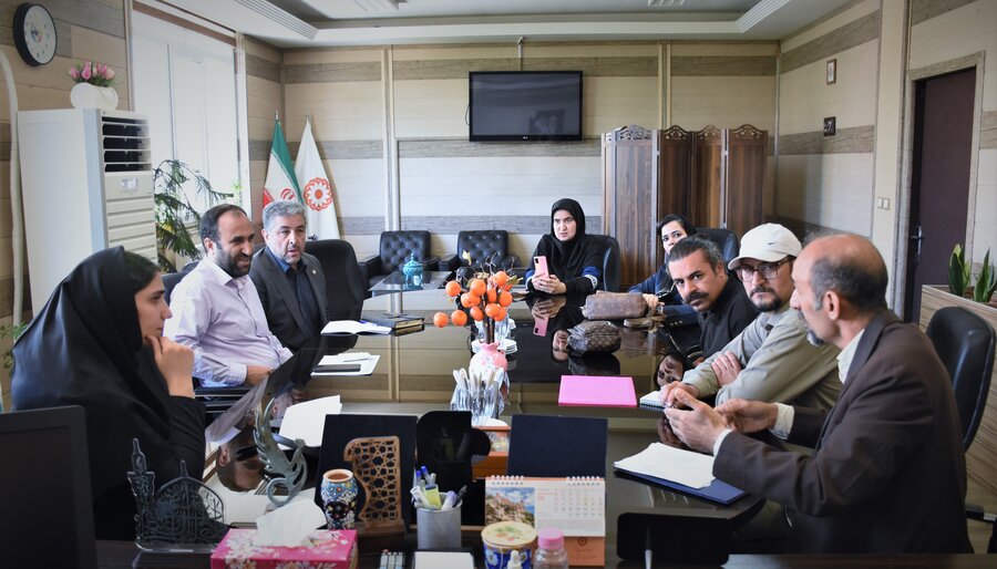 دیدار مدیرکل با اعضای مؤسسه حامی ناشنوایان