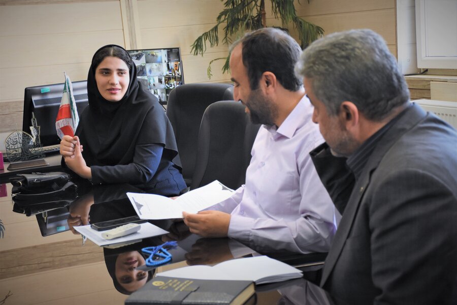 دیدار مدیرکل با اعضای مؤسسه حامی ناشنوایان