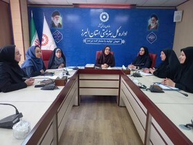 کمیته جوانی جمعیت بهزیستی البرز تشکیل جلسه داد