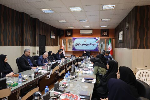 نشست شورای معاونین بهزیستی مازندران با موضوع ارزیابی کیفی و کمی عملکرد و پیش بینی برنامه های معاونت سلامت اجتماعی برای سالجاری برگزار شد