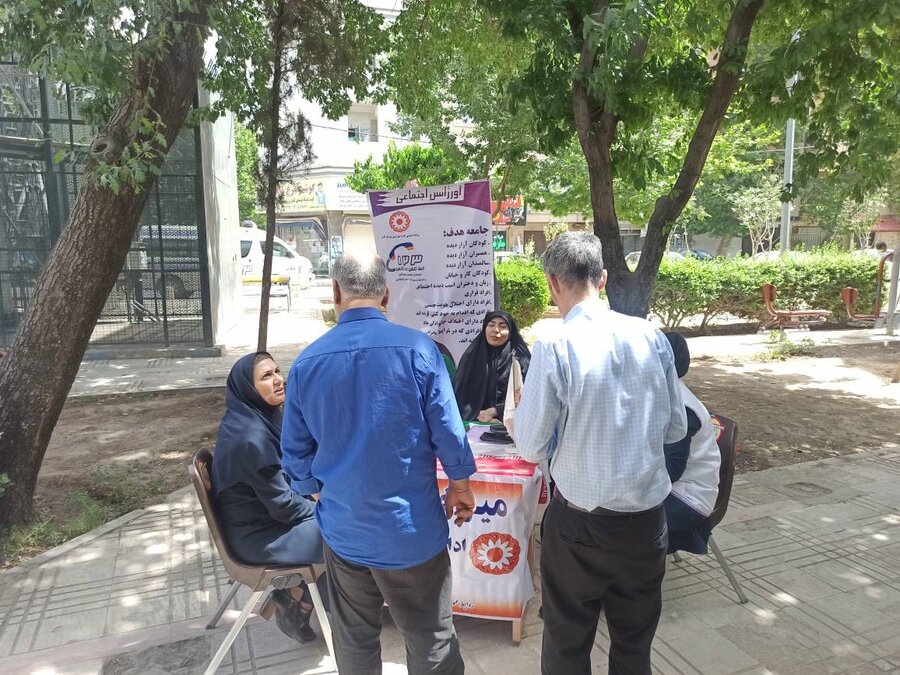 شهر قدس | میز خدمت اداره بهزیستی شهرستان در محلات کم برخوردار
