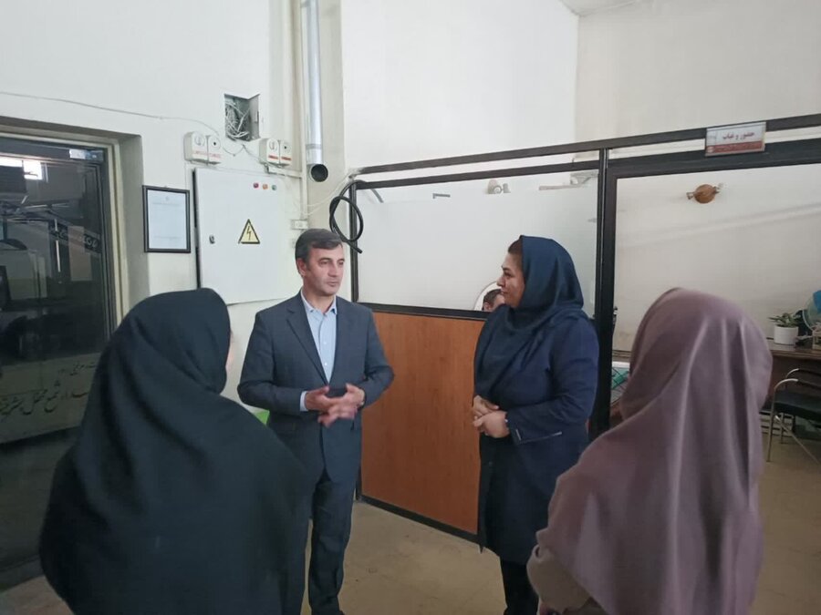 شهرری | بازدید معاون استاندار و فرماندار ویژه شهرستان از بهزیستی