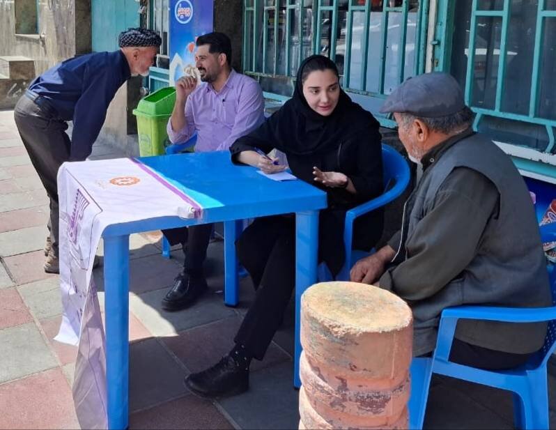 قرچک | برپایی میز خدمت به مناسبت دهه کرامت