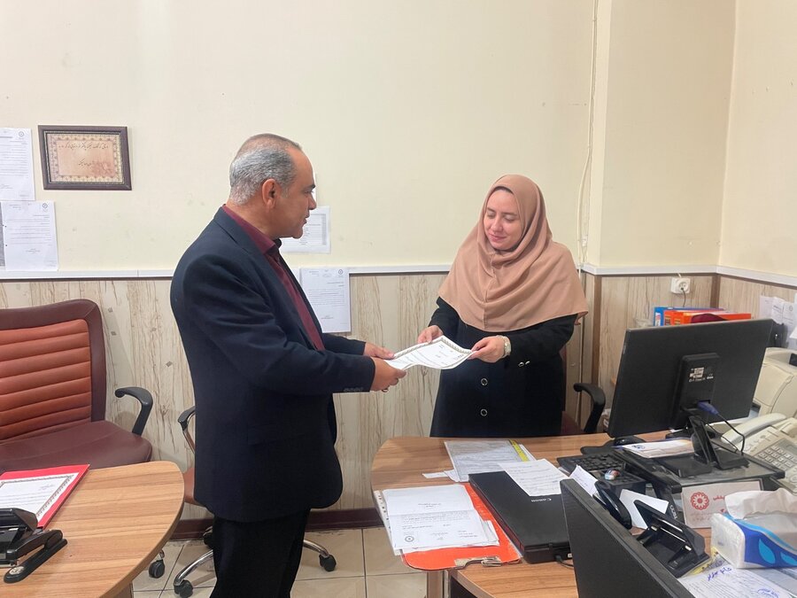 رباط کریم| تقدیر از روانشناسان اداره