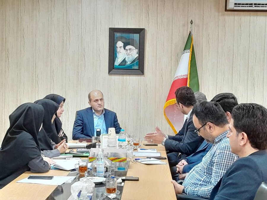 برگزاری جلسه "بررسی چالشهای مسکن مددجویان بهزیستی استان و پروژه ۴۸ واحدی شفت"