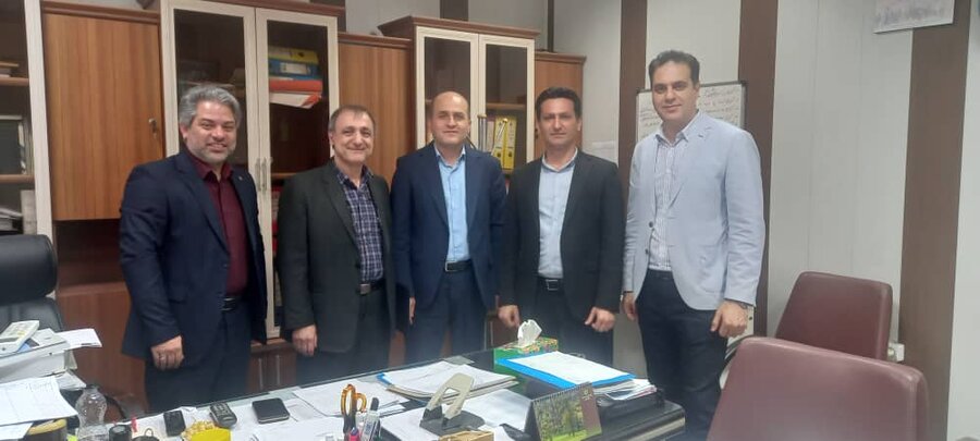 تقدیر سرپرست بهزیستی گیلان از ذیحساب بهزیستی استان