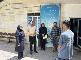 بازدید رئیس اداره فوریت‌ها، پیشگیری از آسیب‌های اجتماعی و دفتر بازتوانی و درمان اعتیاد از مراکز اقامتی بهبود و بازتوانی