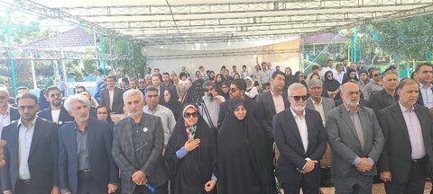 آئین افتتاح باغ اتیسم شیراز