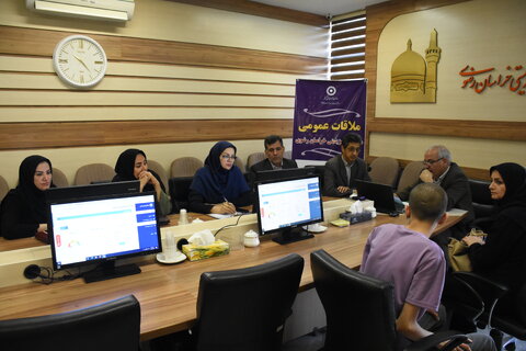 گزارش تصویری| ملاقات عمومی معاونین بهزیستی خراسان رضوی با مددجویان