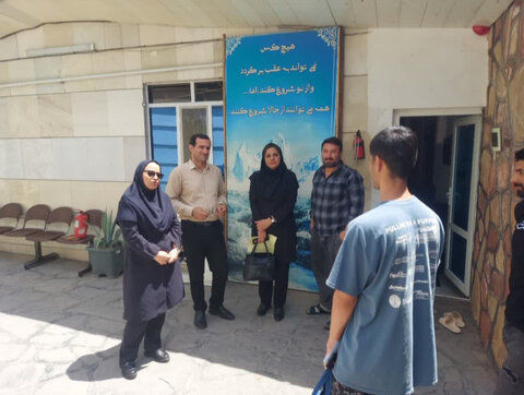 بازدید رئیس اداره فوریت های اجتماعی و بازتوانی اعتیاد از مراکز اقامتی بهبود و بازتوانی