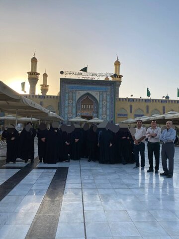 کاروان زنان سرپرست خانوار جامعه هدف بهزیستی ایلام به کاظمین رسیدند