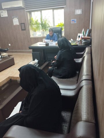 گزارش تصویری| میز ارتباطات مردمی مدیر