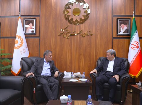 دیدار آقای رضازاده نماینده مشکین شهر با رئیس سازمان بهزیستی کشور