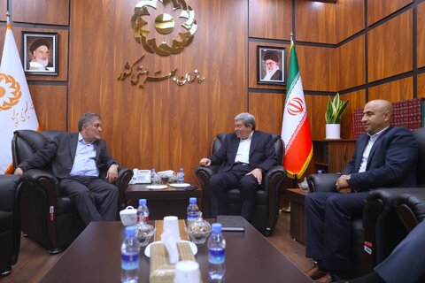 دیدار آقای رضازاده نماینده مشکین شهر با رئیس سازمان بهزیستی کشور