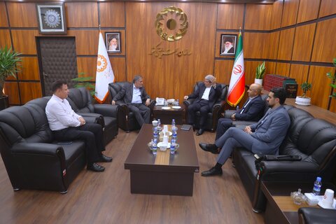 دیدار آقای رضازاده نماینده مشکین شهر با رئیس سازمان بهزیستی کشور