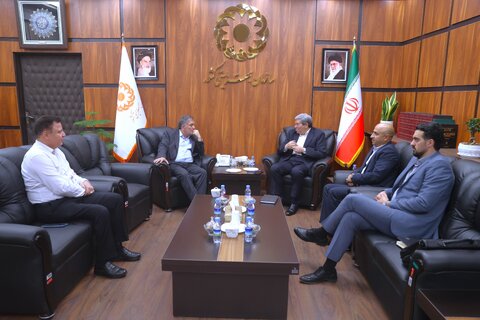 دیدار آقای رضازاده نماینده مشکین شهر با رئیس سازمان بهزیستی کشور