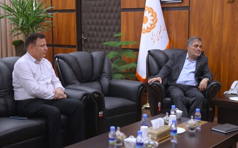 دیدار آقای رضازاده نماینده مشکین شهر با رئیس سازمان بهزیستی کشور