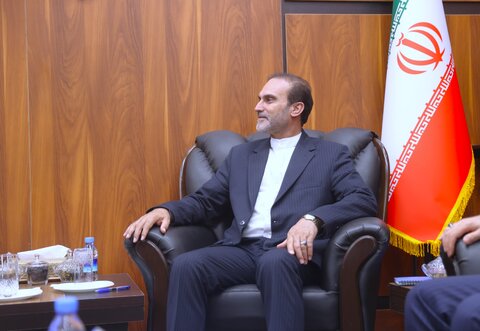 دیدار آقای قاسمی نماینده شهر رضا با رئیس سازمان بهزیستی کشور