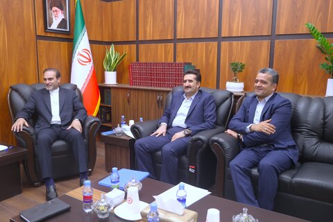 دیدار آقای قاسمی نماینده شهر رضا با رئیس سازمان بهزیستی کشور