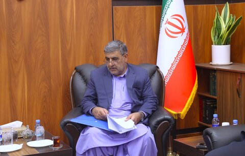 دیدار آقای کرد نماینده خاش با رئیس سازمان بهزیستی کشور